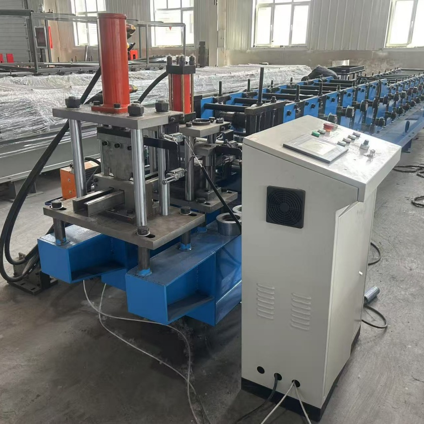 Light Steel Keel Profile Metal Stud and Track Roll Forming Machine C U Channel Steel Framing Production Line