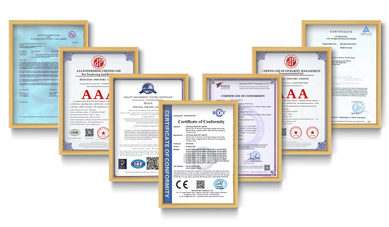 Certificates