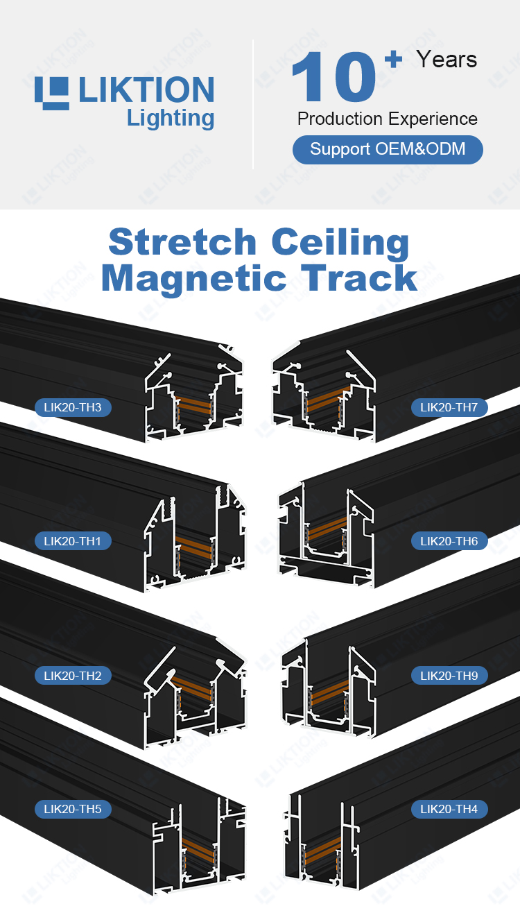 Modern Design LED Magnetic Track Light - Spec 1
