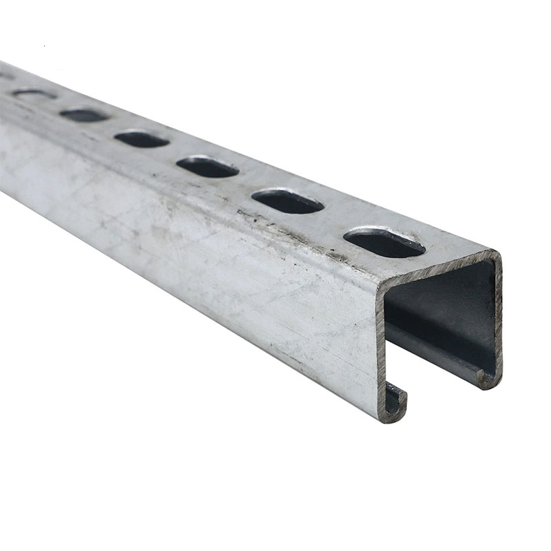 Metal C Channel Strut Channel Pre Galvanized Strut Slotted Channel For Ceiling System