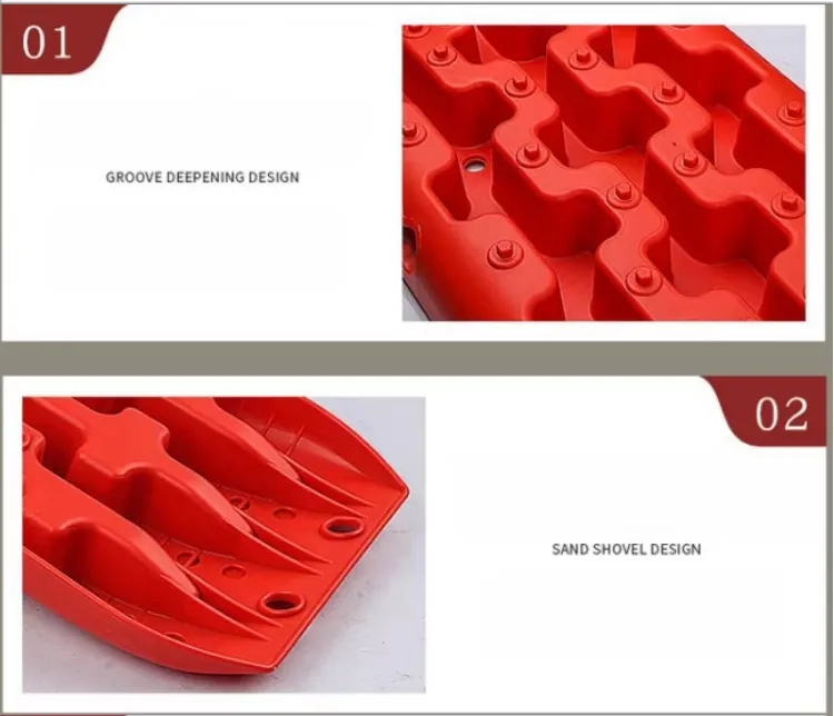 Car Vehicle Wheel Escape Tire Traction Boards off Road Rescue Recovery Tracks