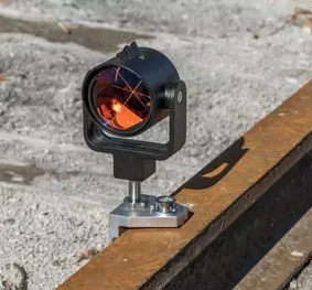 Magnetic Monitoring Prism Mount for Track Maintenance Work