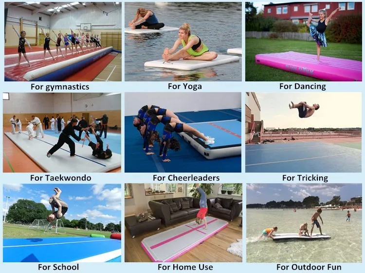 Inflatable Air Race Track for Sale / Inflatable Air Mat Detail 4