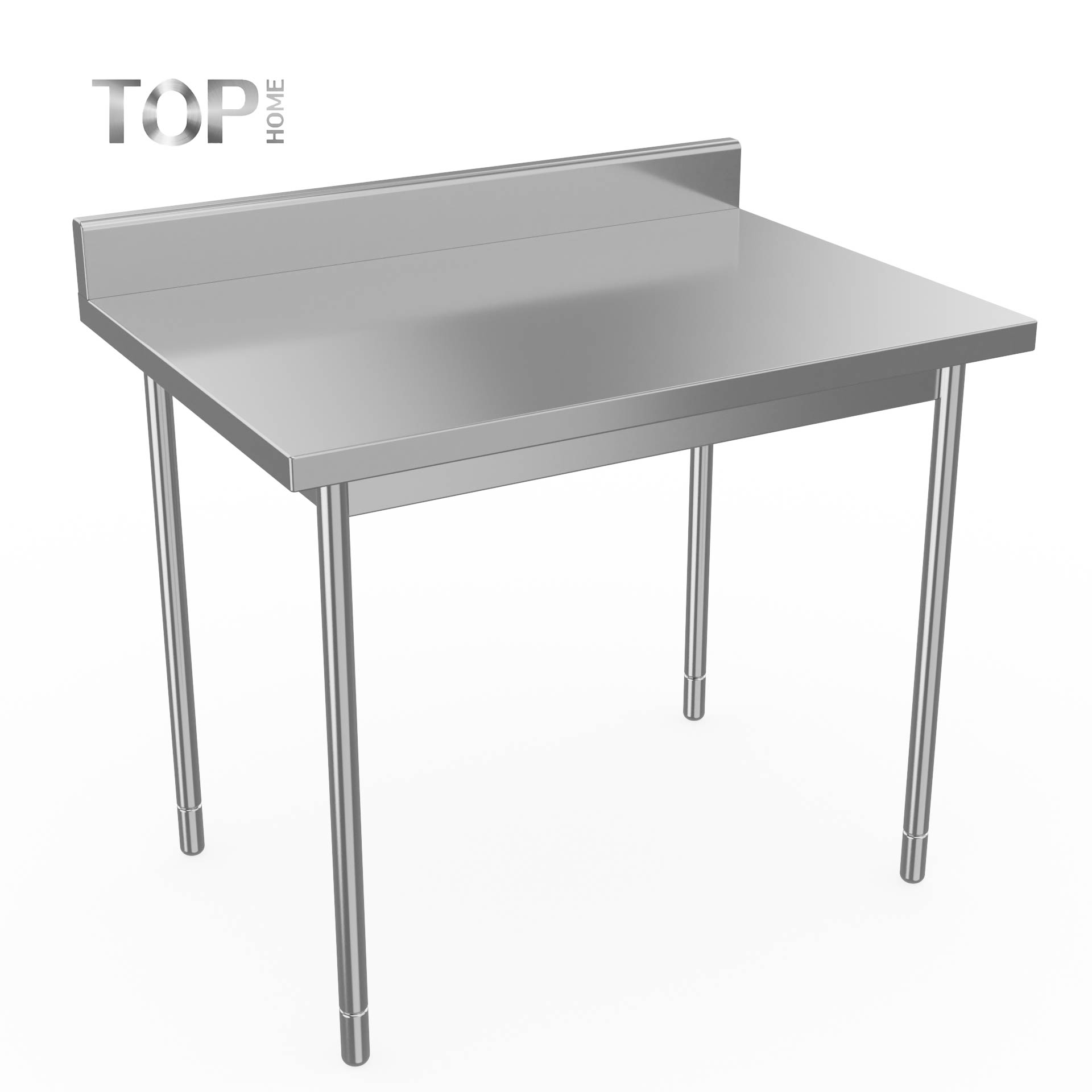 2025 Model Hot Selling Industrial Grade Stainless Steel 201/304 Workbench Splashback Commercial Kitchen Steel Fabrication