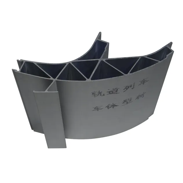 Rail Traffic Extruded Aluminum Profile Track for High-Speed Railway Train