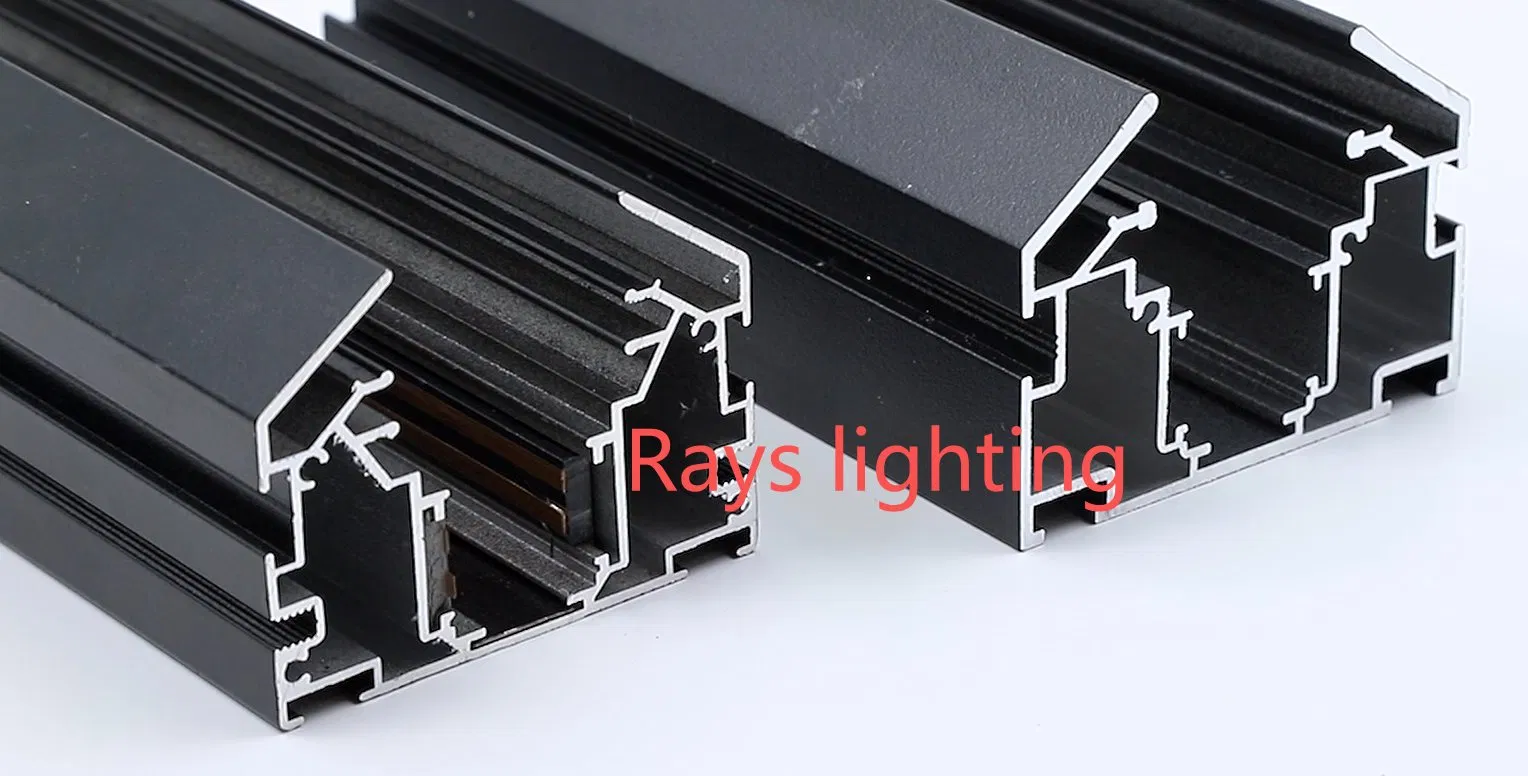 Russia Ceiling Descor Stretch Tension Fabric LED Aluminum Profile Stretch Ceilings DC 48V Magnetic Track Rail System with Damper