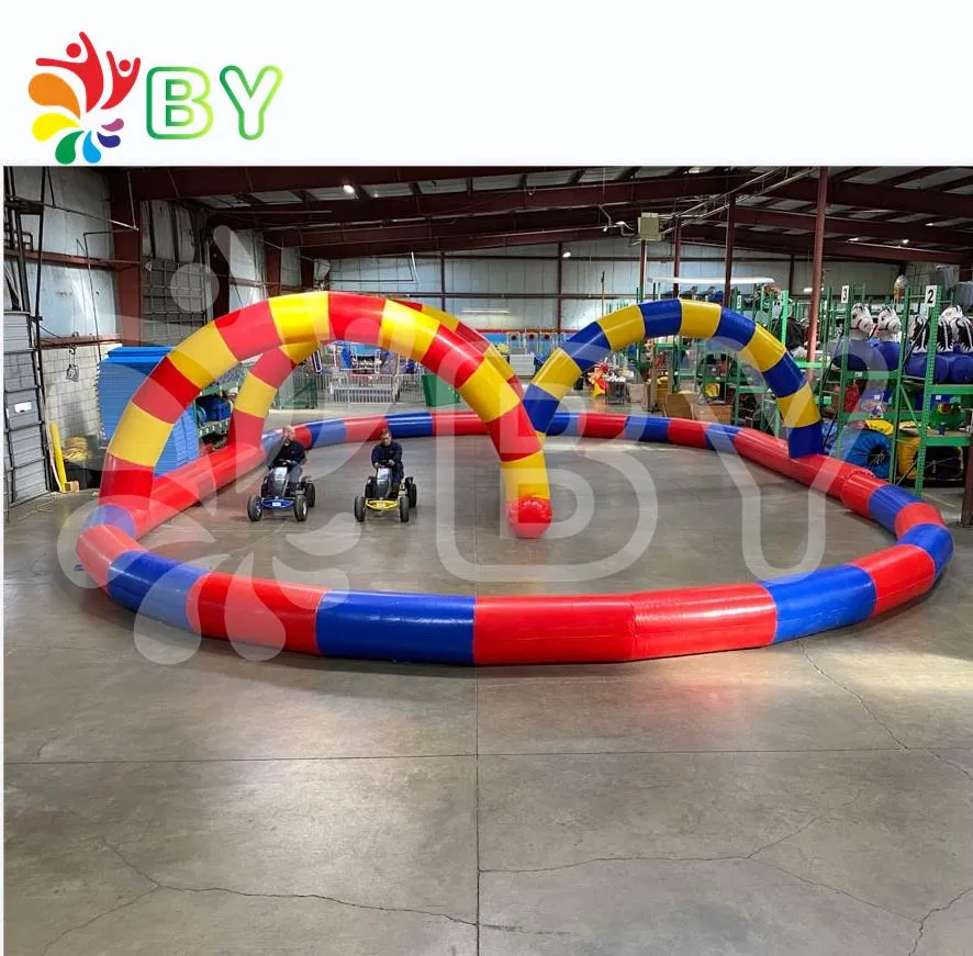 Inflatable Race Track Entrance View 2