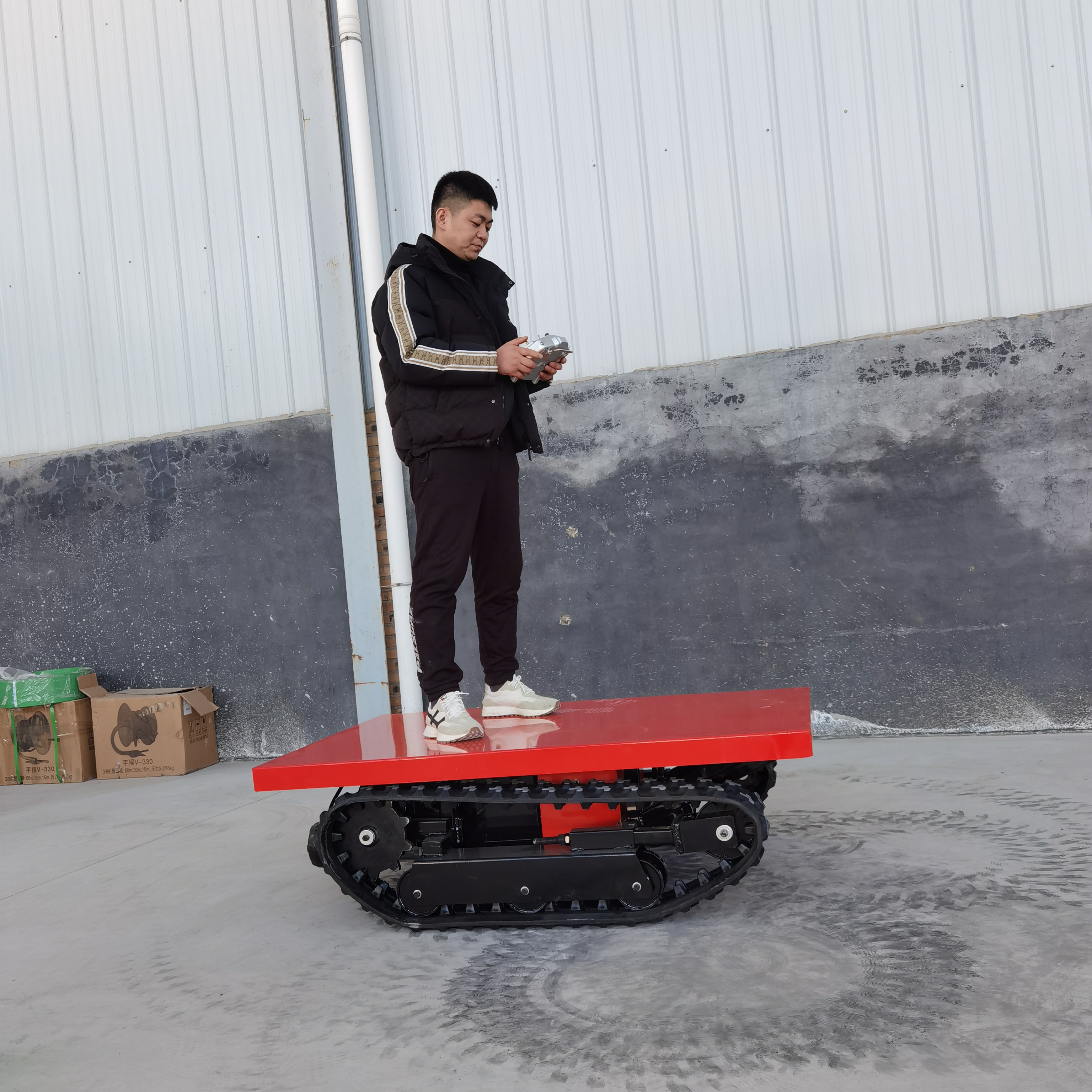 Steel Undercarriage Track System 0.5-120 Tons for Construction Boat Agricultural and Heavy Equipment