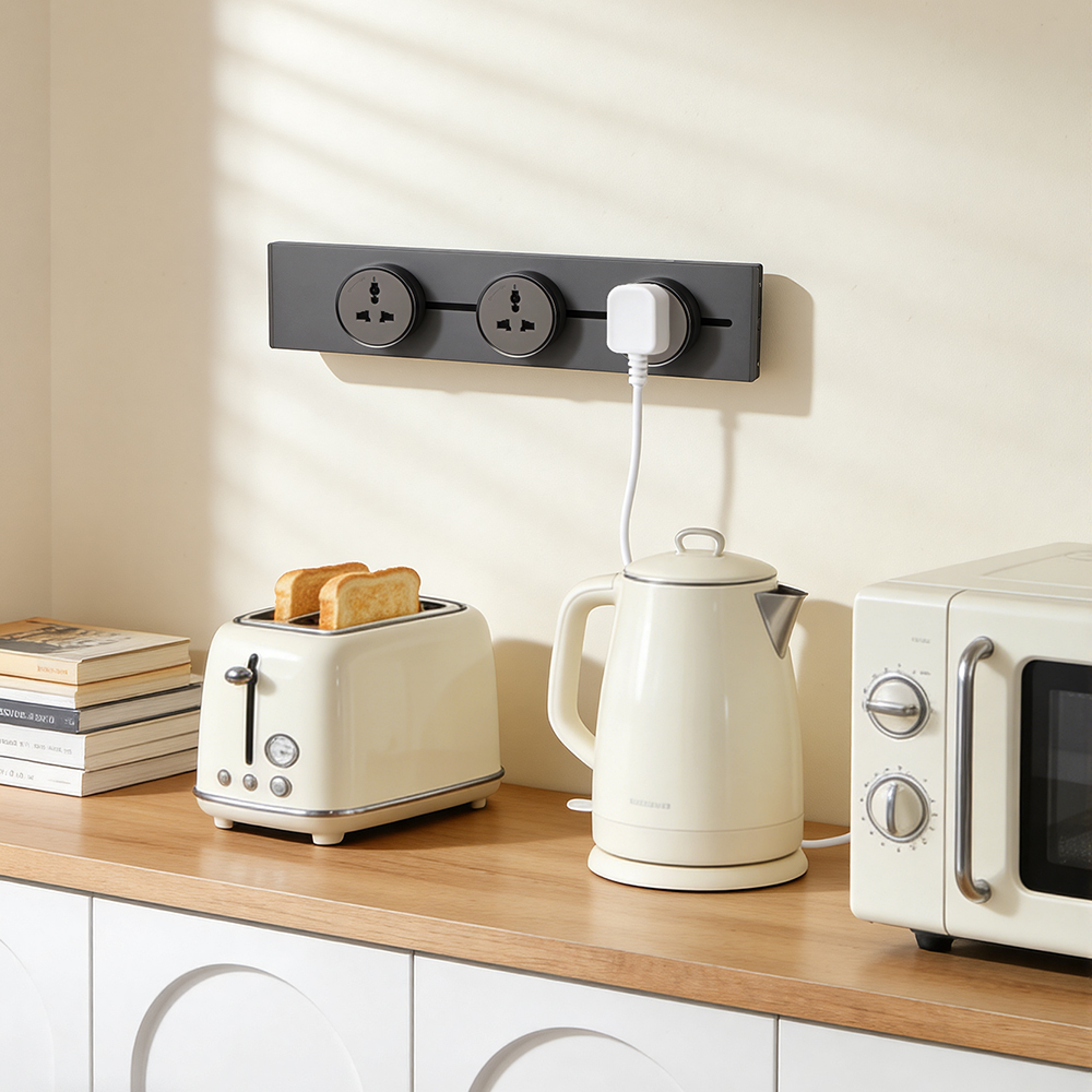 Movable Hospital Use Wall Outlet Multi-Function USB Track Outlet Surface-Mounted Flush-Mounted 50CM Power Kitchen Power Track