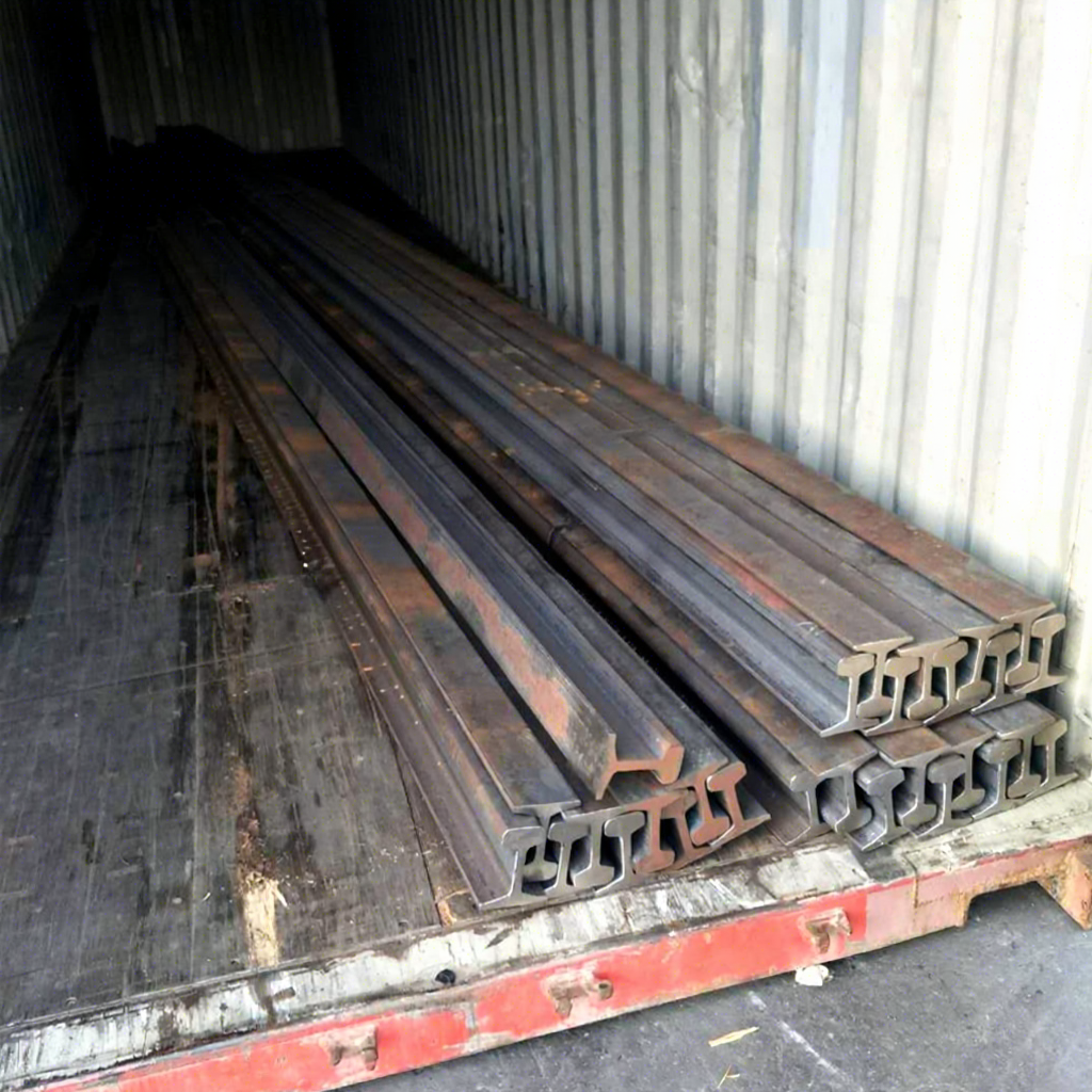 38kg Heavy Rail 10-20 Ton Crane Gantry Crane Track Rail Specially for Coal Transport in Power Plants