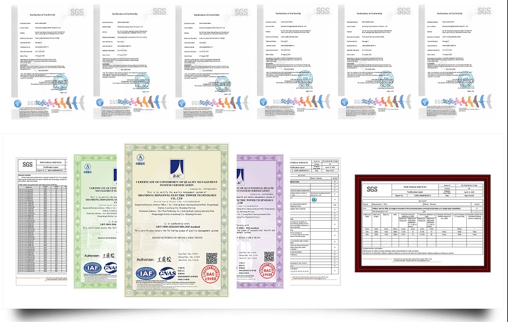 Quality Certification Documents