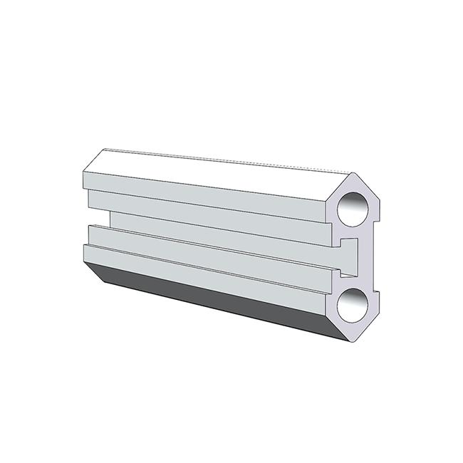 Capacity 500kgs Diamond Shape Rail Track for Monorail