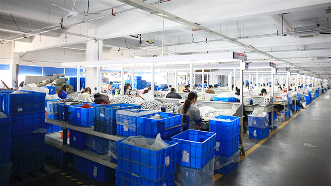 Product assembly line at Ranko Power manufacturing facility