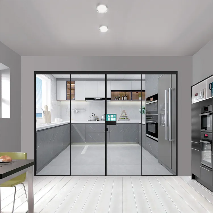 Automatic Smart Intelligent Sliding Door Maglev Magnetic Security