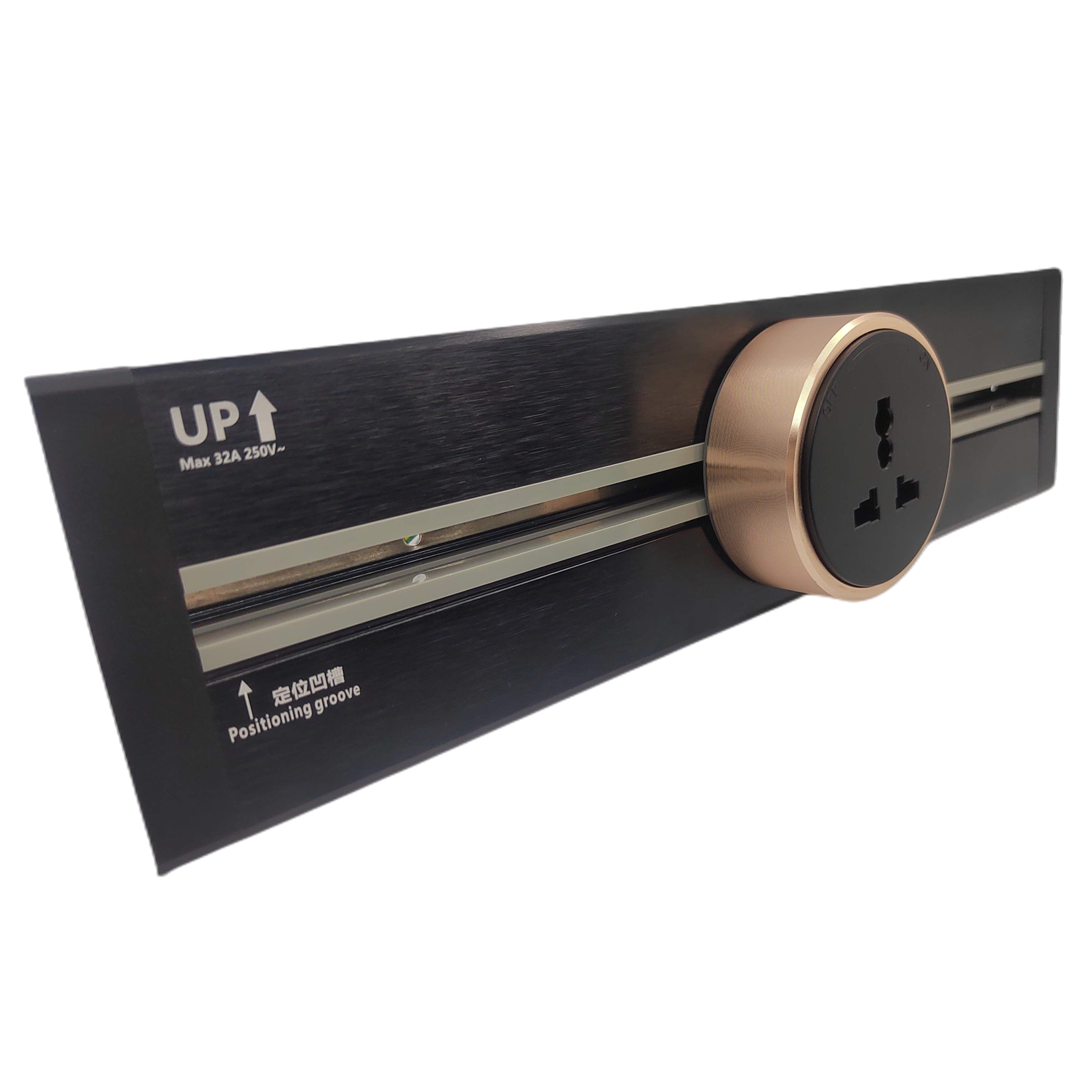 Hot Sell Universal Wall Mounted for Bedroom Living Room Power Track With Electric Socket Adapter Power Extension