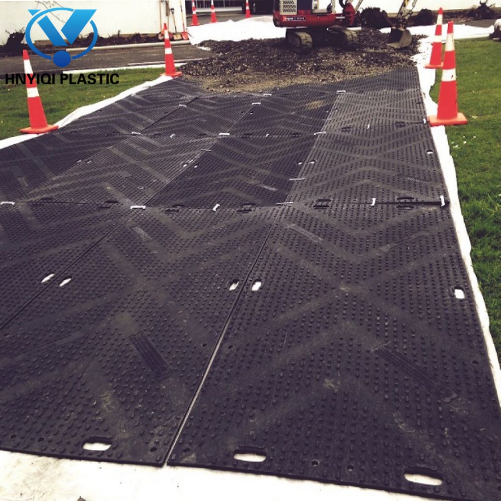 HDPE Track Mats For Ground Protection, Temporary Access Mats For Trucks, Cranes And Heavy Machinery Use