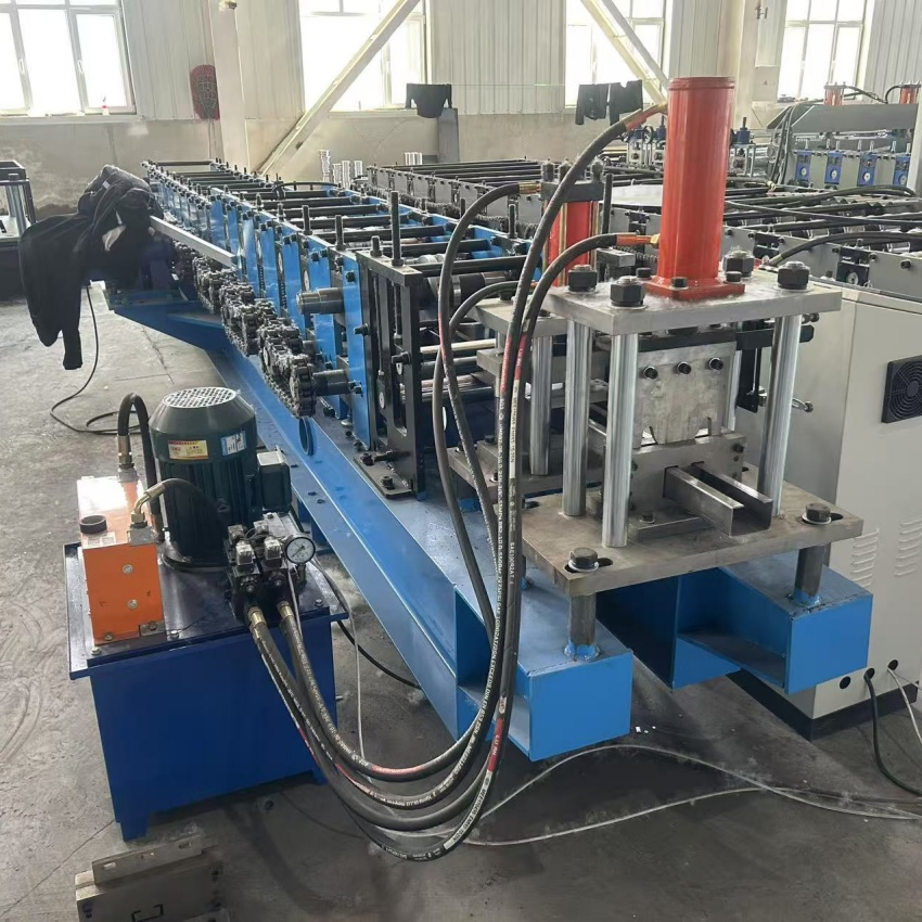 Light Steel Keel Profile Metal Stud and Track Roll Forming Machine C U Channel Steel Framing Production Line