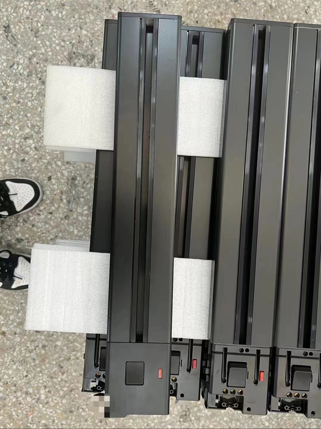 Office Desk Power Rail Track System Electric Socket Outlet Electrical Power Track/Track Hidden Kitchen Conference Table Socket