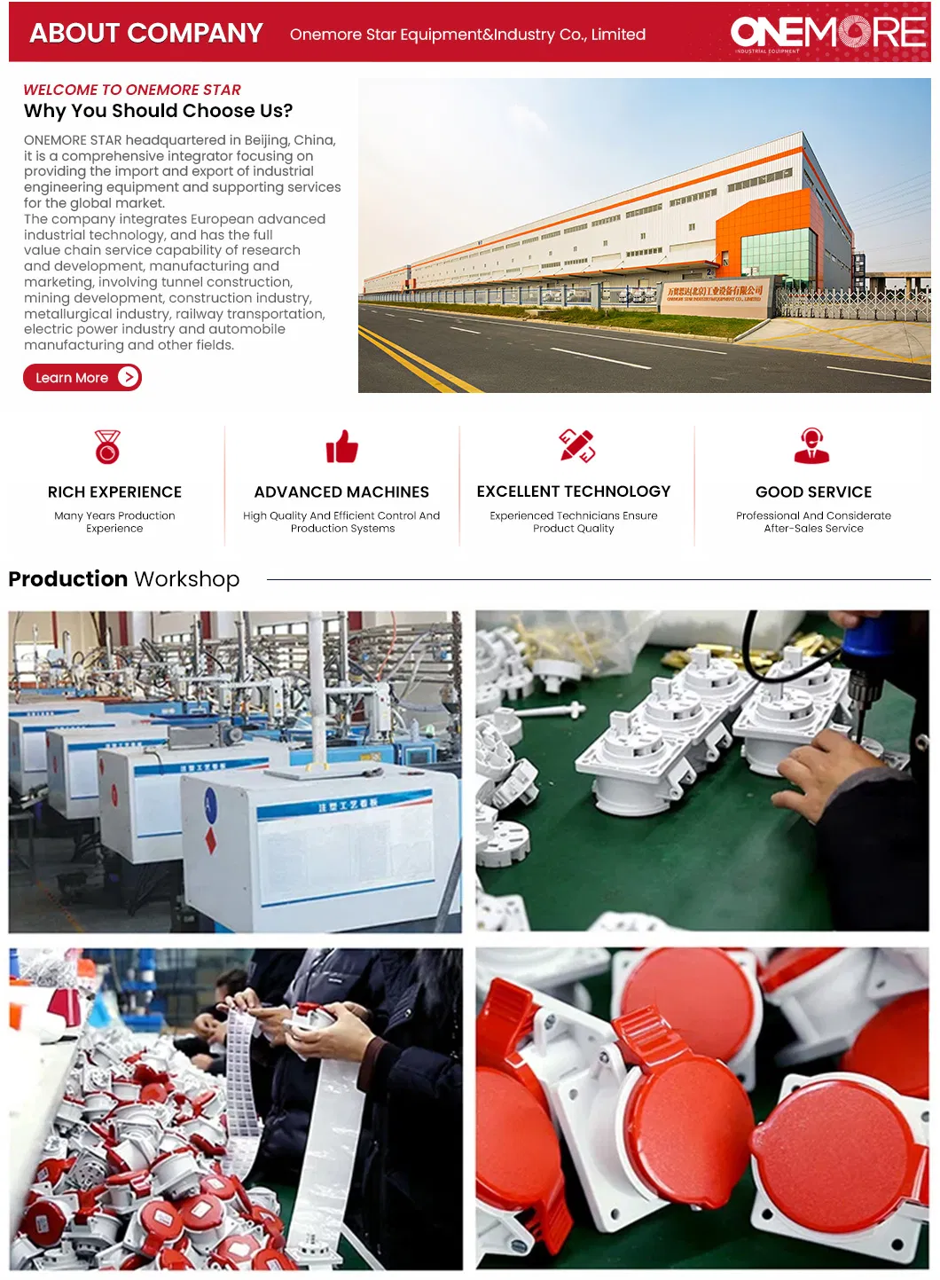 Industrial Power Socket - Specification Details