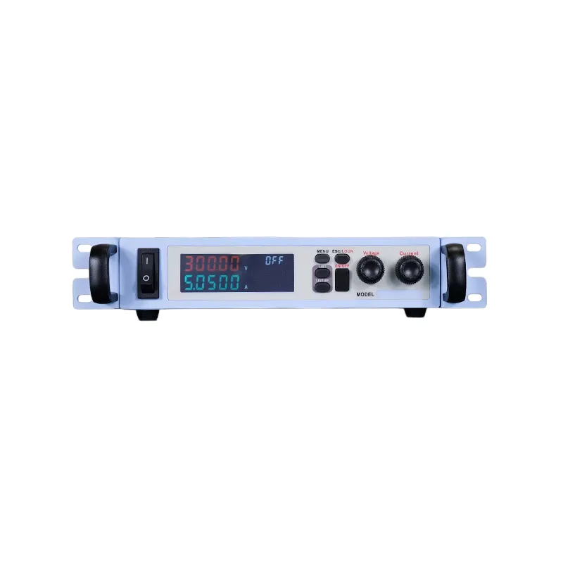 Programmable DC Power Supply with 5-Digit Display for Precise Readings