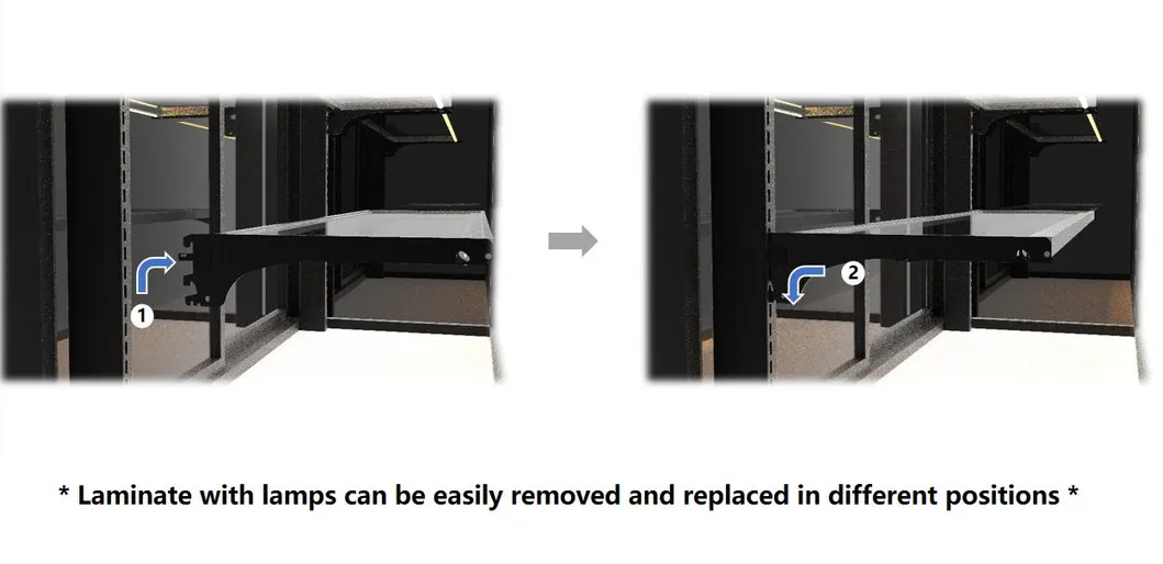 Power Track Wall-Mounted Surface-Mounted Removable for Shelf Display