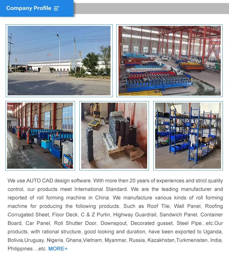 Light Steel Keel Profile Metal Stud and Track Roll Forming Machine C U Channel Steel Framing Production Line