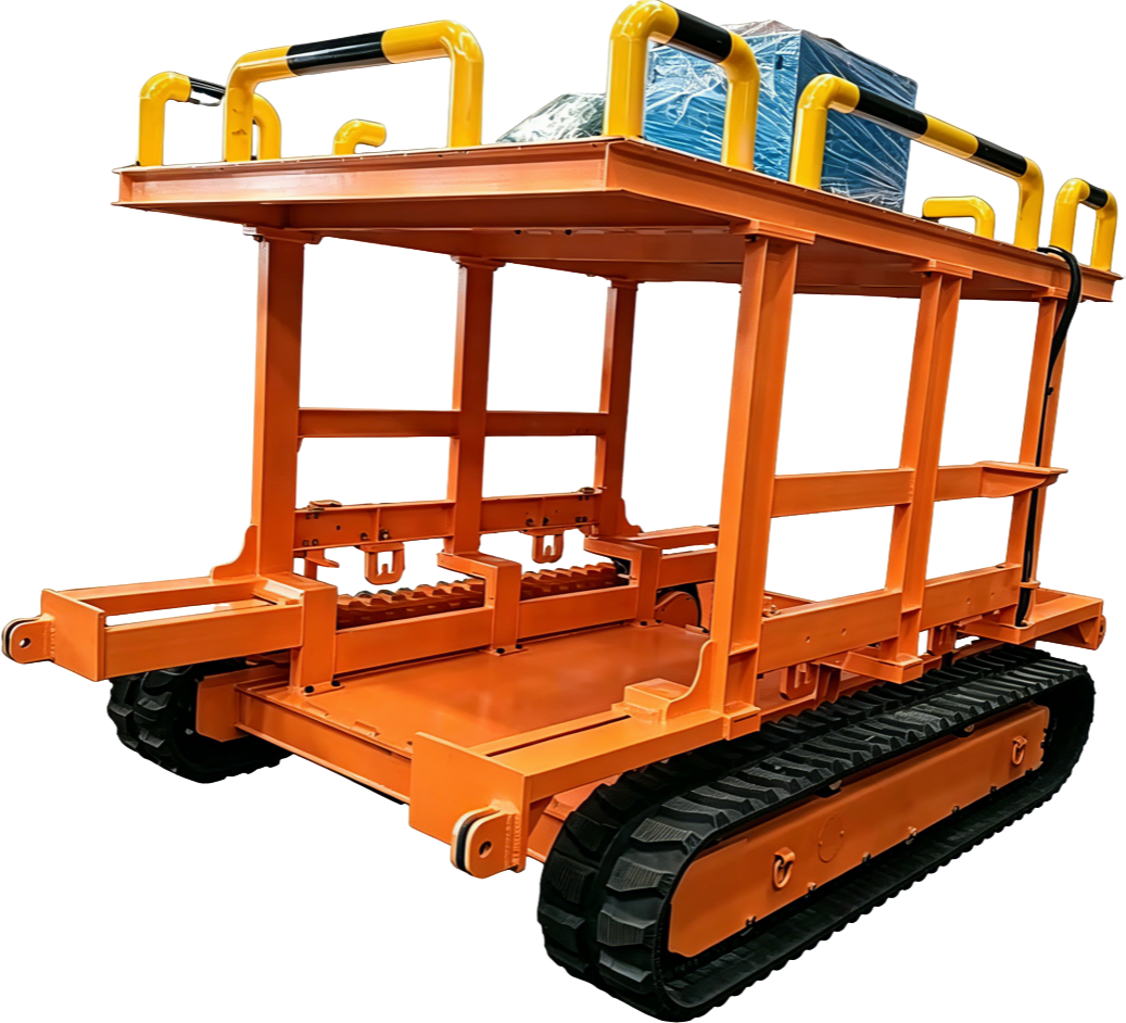 Custom Heavy Duty Rubber Track for Mining Winch Chassis All Terrain Crawler Tractor High Traction 6.00 T Load Capacity 1 Year