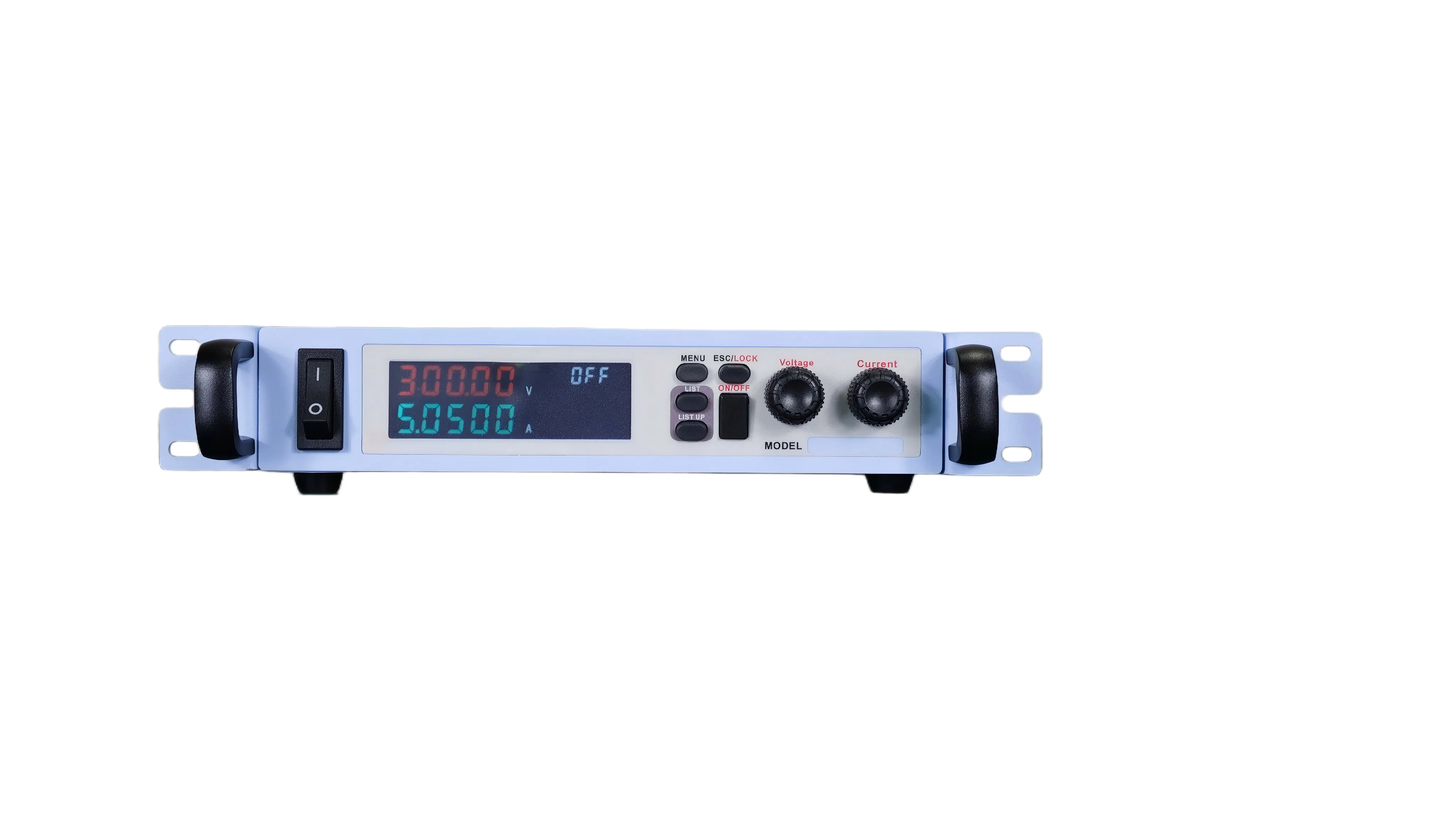 Programmable DC Power Supply with 5-Digit Display for Precise Readings