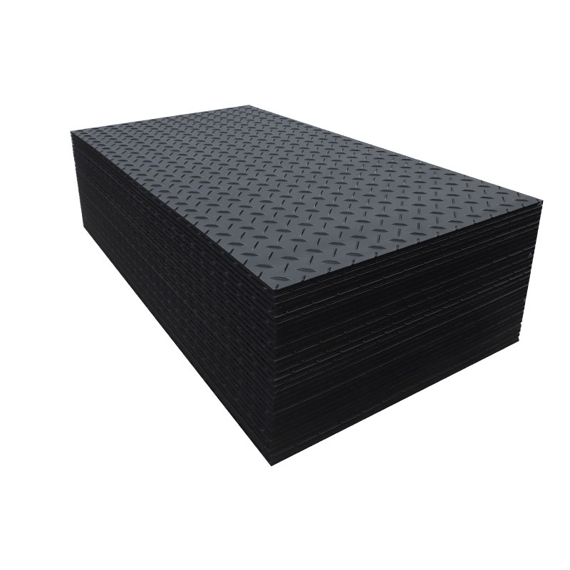 Manufacturer-Custom Heavy Duty HDPE Plastic Track Road Mats CECS Certified Floor Protection Construction Swamp High Cutting