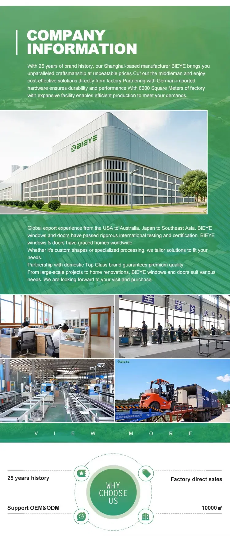 Aluminum Sliding Window - Superior Three-Track Sliding Model