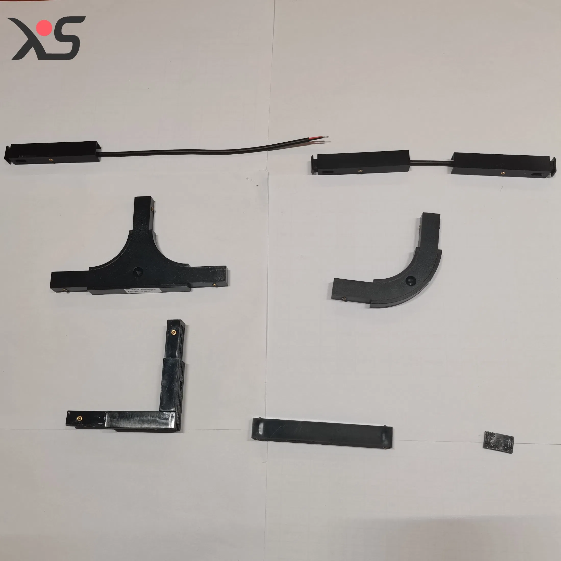 Aluminum Magnetic Track Rail with Connector Ultra-Slim Surfaced Mounted Track Light System