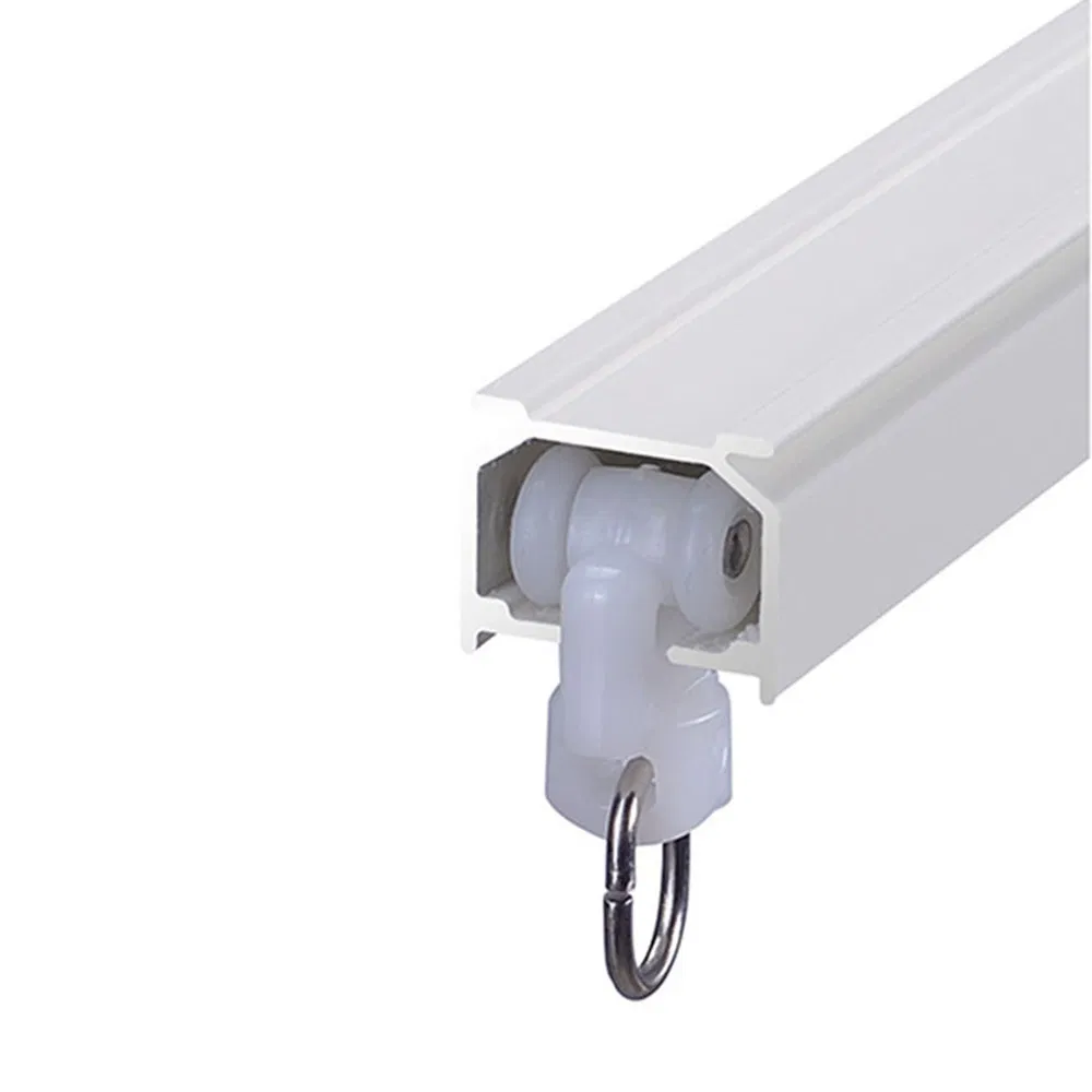 High Quality Aluminum Profile Silent Rail Curtain Track, Ceiling Curtain Track