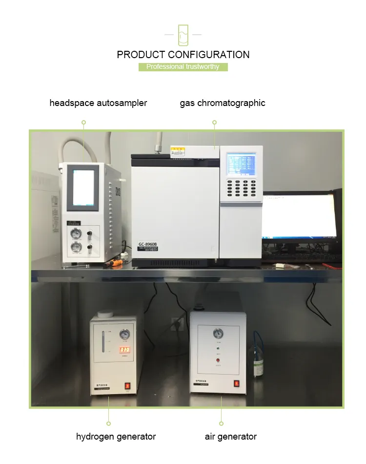 Bench Top Lab Analyzer Machine Portable Gas Chromatograph with Flame Ionization Detector (FID)