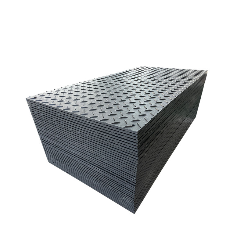 Manufacturer-Custom Heavy Duty HDPE Plastic Track Road Mats CECS Certified Floor Protection Construction Swamp High Cutting