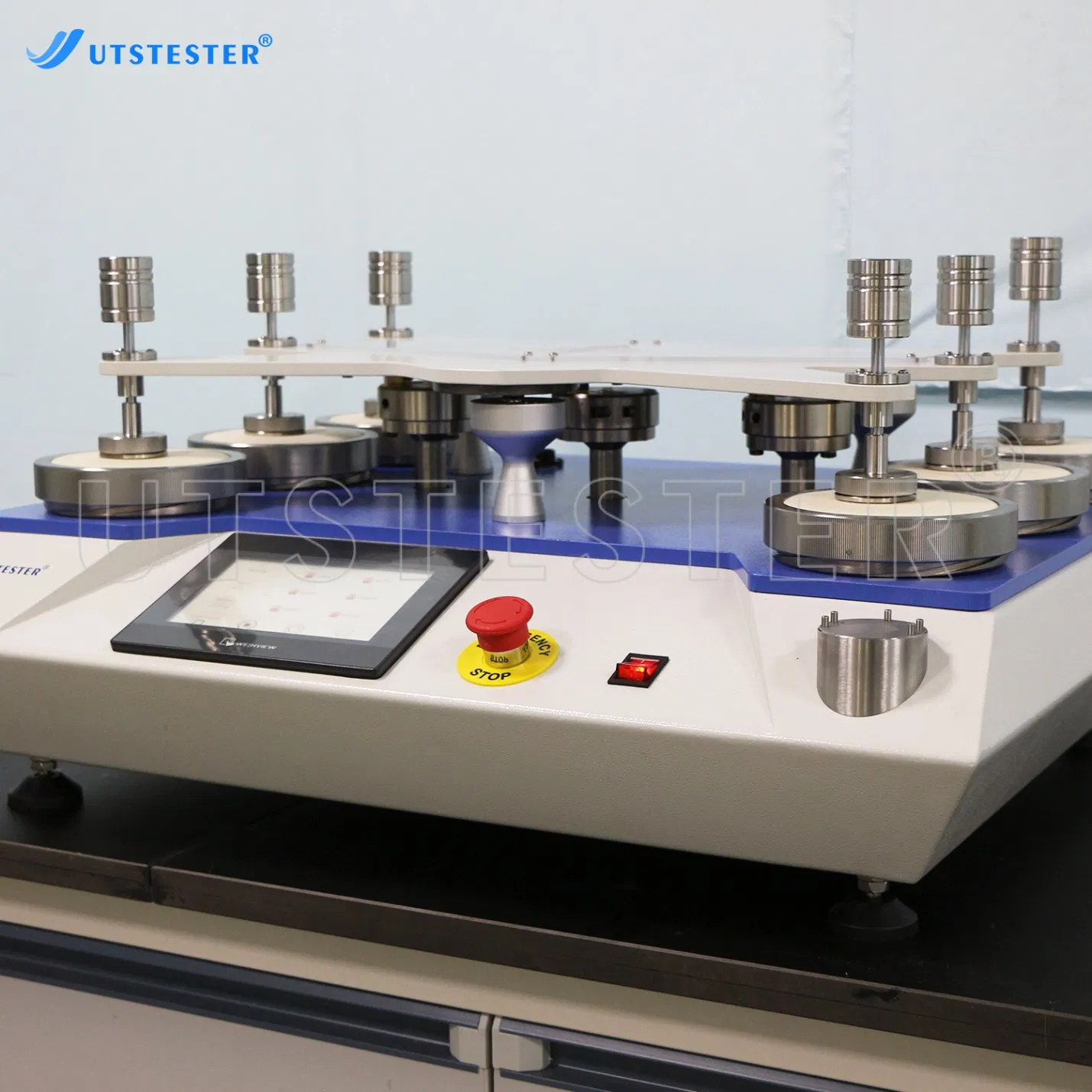 Advanced Martindale Abrasion Testing Machine for Textile Quality