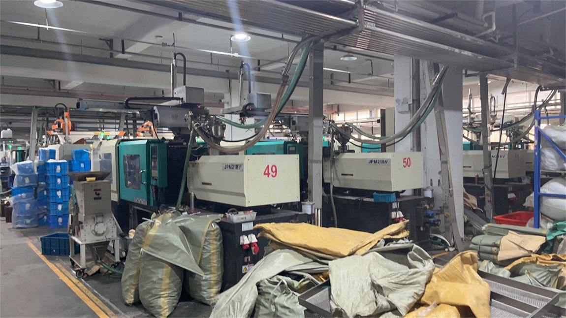 High-precision injection molding machine at Ranko Power factory