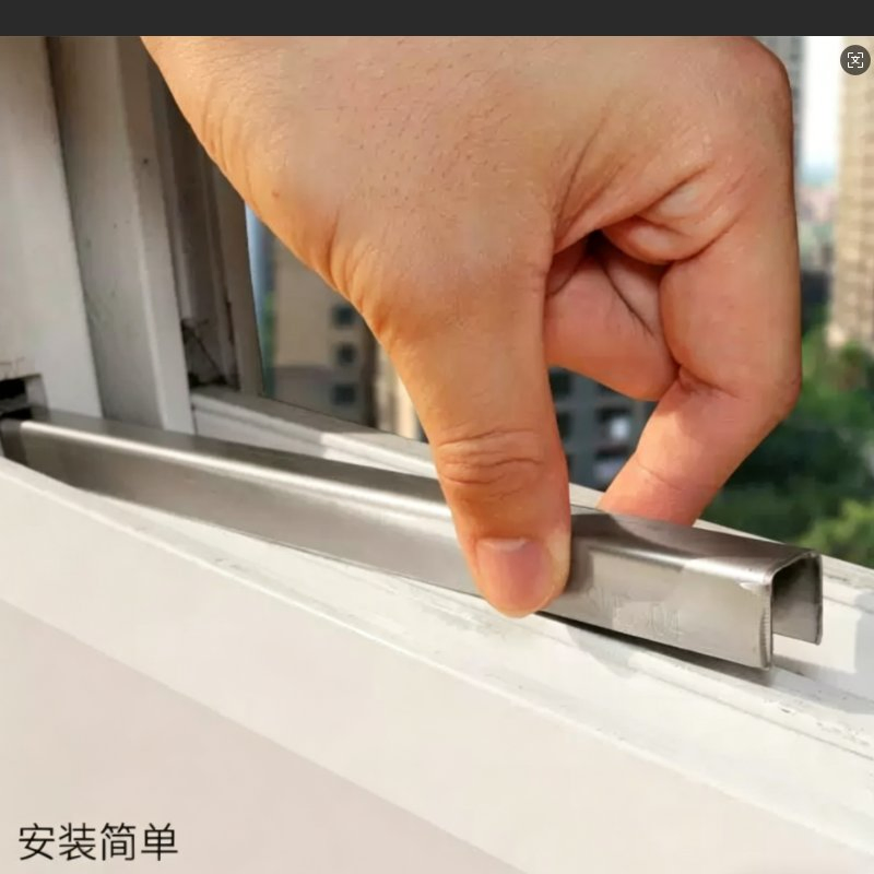 Stainless Steel U Groove Track for Window Bottom