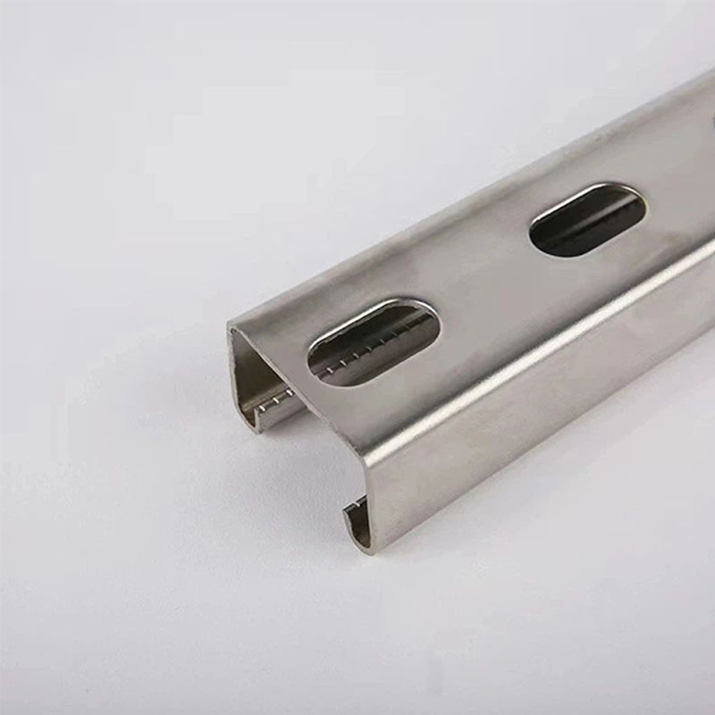 Metal C Channel Strut Channel Pre Galvanized Strut Slotted Channel For Ceiling System