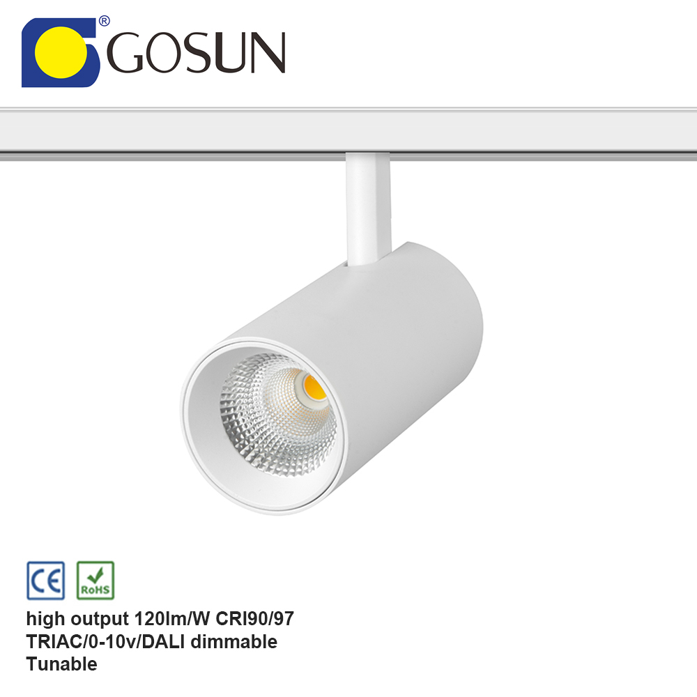 Hot Product 48V Magnetic LED Track Ceiling Light with Modern Design Aluminum Body 6W to 28W Indoor Lighting Spot Light