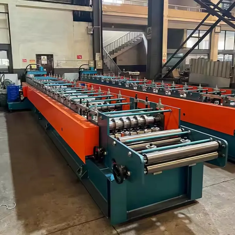 Light Steel Keel Profile Metal Stud and Track Roll Forming Machine C U Channel Steel Framing Production Line