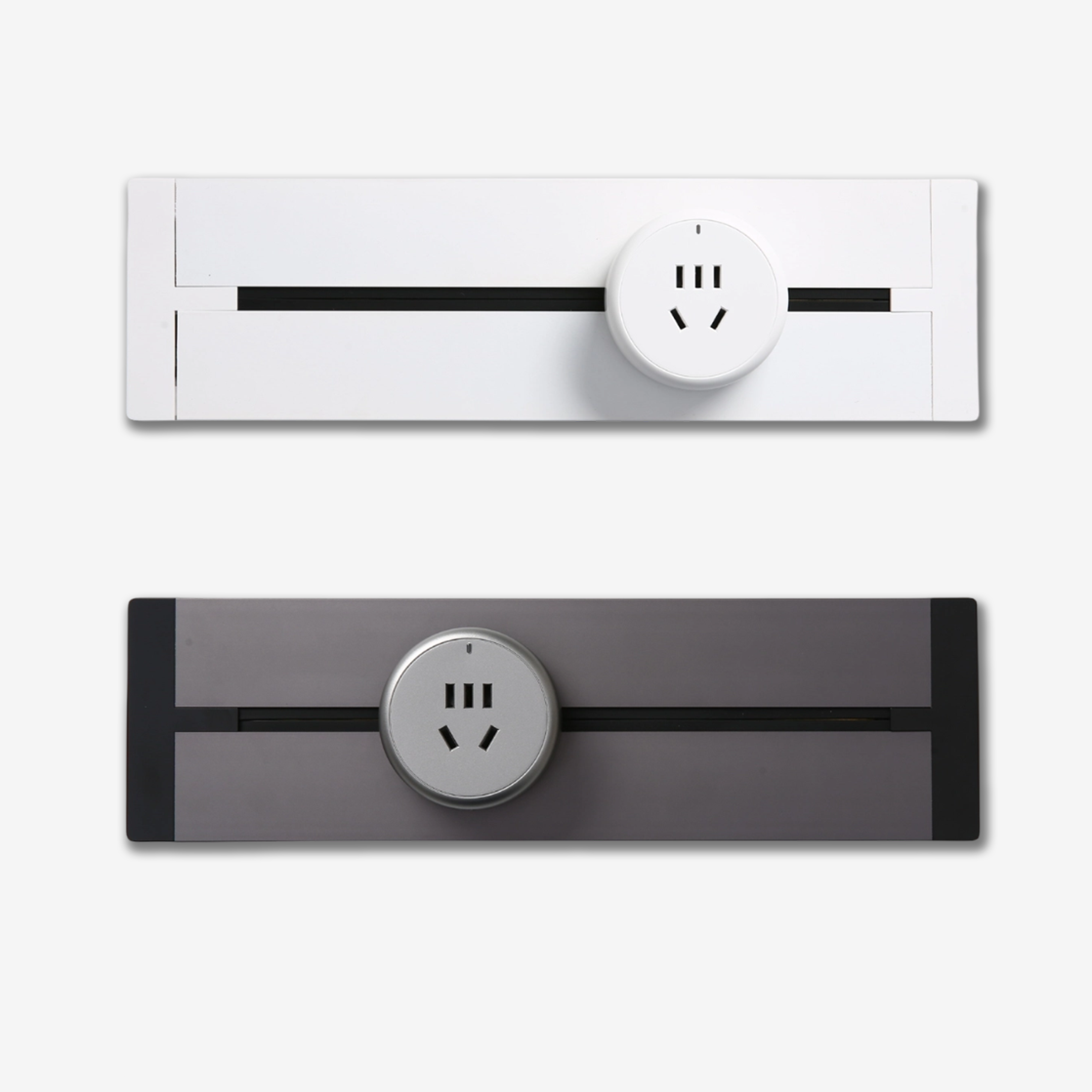 KLASS Smart 32A Socket Track 8000W Power Track with Smart Socket Wall Mounted Track Electrical Power Socket White Black