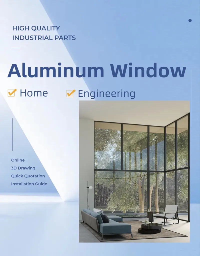 Aluminum Sliding Window - Superior Three-Track Sliding Model