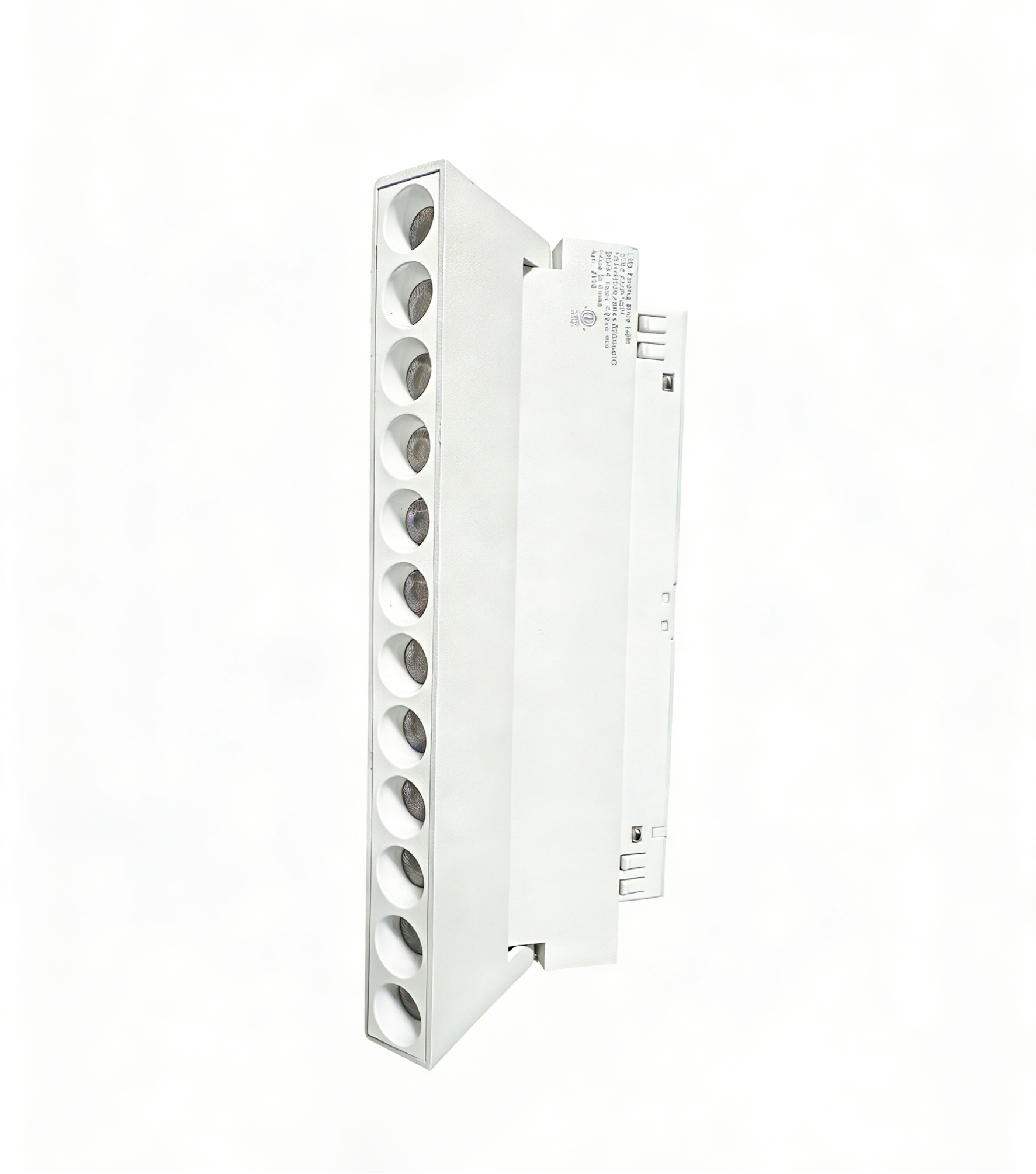 High Quality ETL CE SAA Aluminum COB Magnetic Track Light White Dali Dim 6W 12W 18W LED Folding Grille Lamp DC48V Smart System
