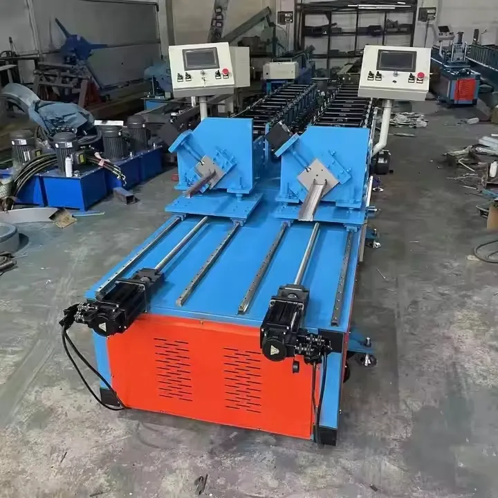 Light Steel Keel Profile Metal Stud and Track Roll Forming Machine C U Channel Steel Framing Production Line