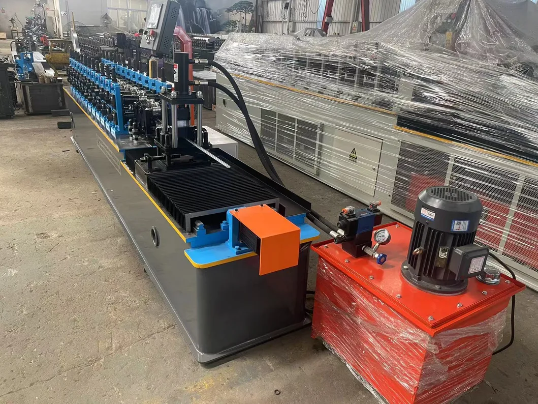 High Speed Curtain Runner Profile Roll Forming Machine