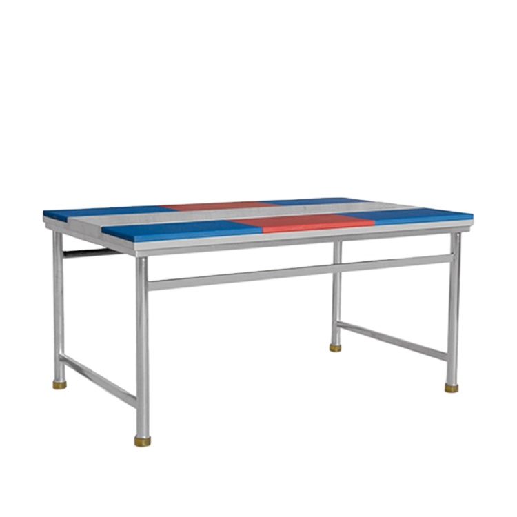 S003 Stainless Steel Working Tables Commercial Kitchen With Splashback