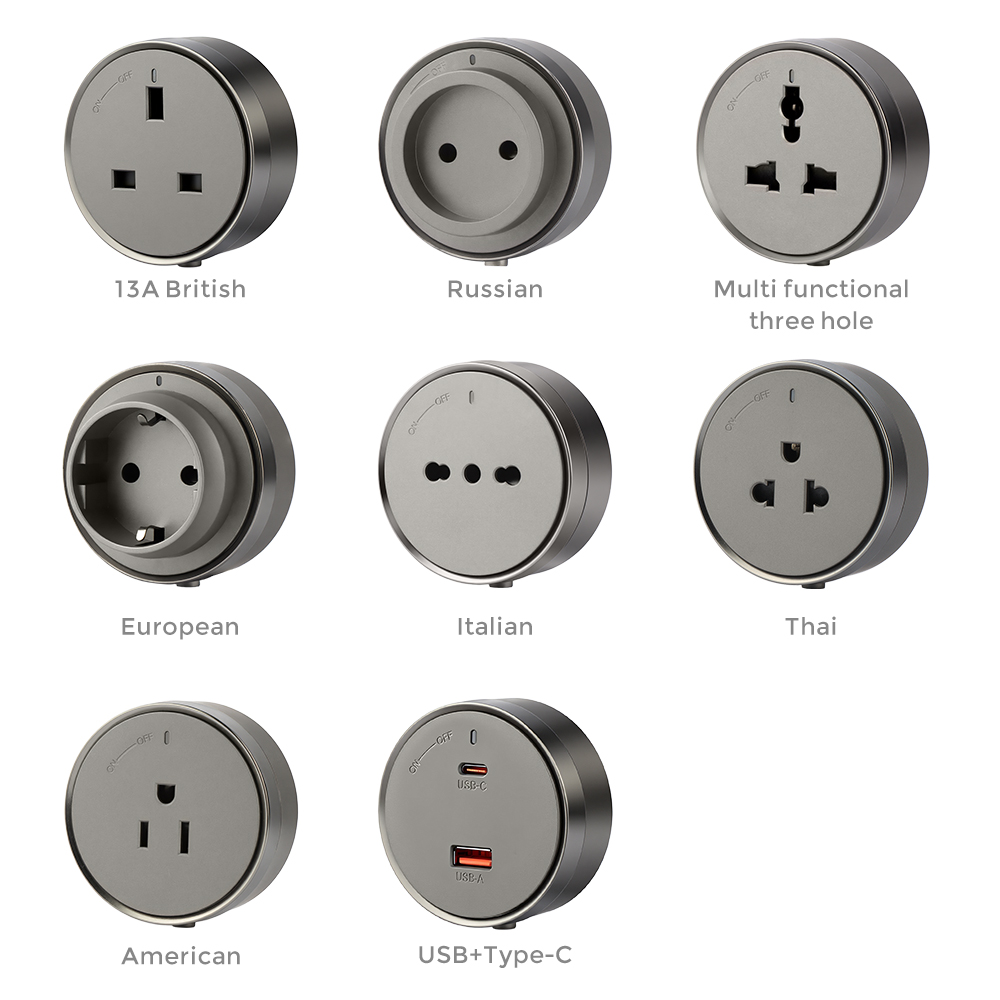 Movable Hospital Use Wall Outlet Multi-Function USB Track Outlet Surface-Mounted Flush-Mounted 50CM Power Kitchen Power Track