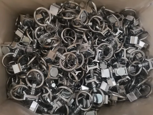 Truck Part Logistic Truck Cargo Control Aluminum Stud Accessories L Track