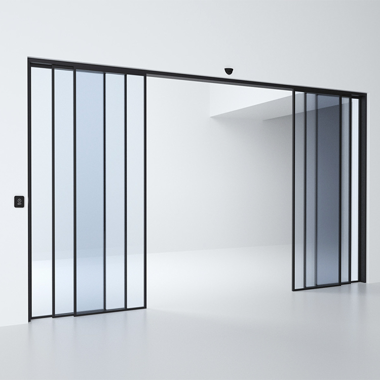 2+1 Double Opening Linkage Door Magnetic Levitation Smart Security Sliding Control System