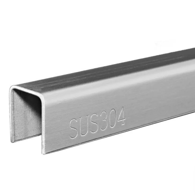 Eco-Friendly Stainless Steel Door and Window Tracks for Safe Home Decor Stainless Steel Decorative Profile